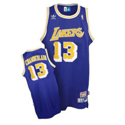 Los Angeles Lakers Wilt Chamberlain Purple Throwback Jersey