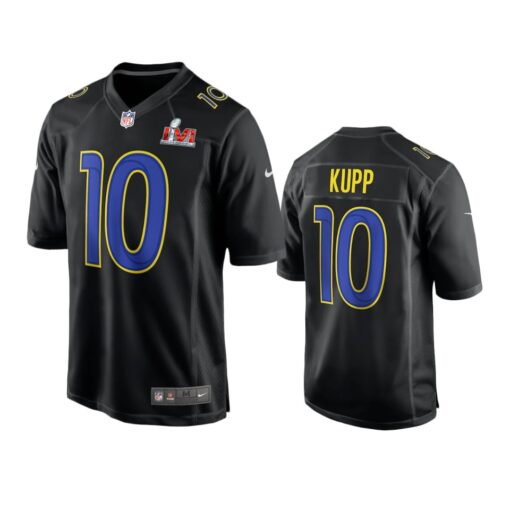 Los Angeles Rams Cooper Kupp Black Fashion Super Bowl LVI Jersey