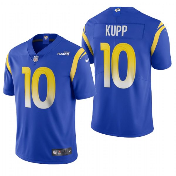 Los Angeles Rams Cooper Kupp Royal Limited Jersey Los Angeles Rams Cooper Kupp Royal Limited Jersey