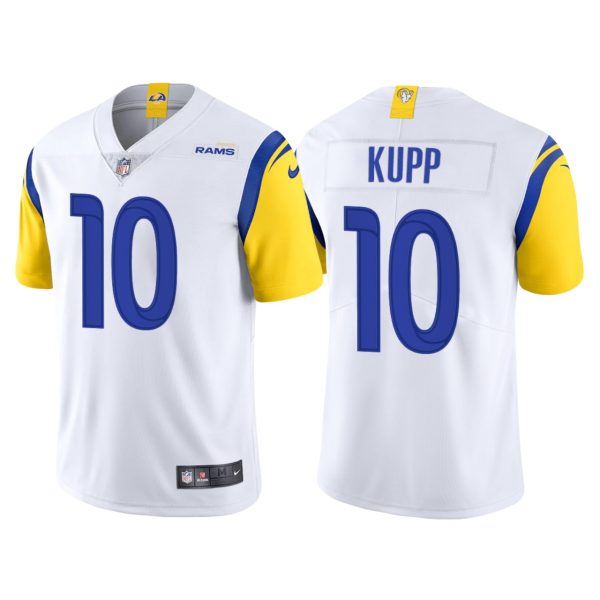 Los Angeles Rams Cooper Kupp White Throwback Limited Jersey Los Angeles Rams Cooper Kupp White Throwback Limited Jersey
