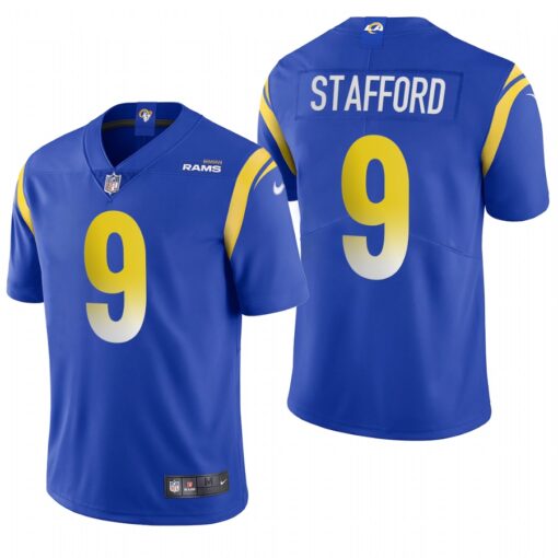 Los Angeles Rams Matthew Stafford Royal Limited Jersey