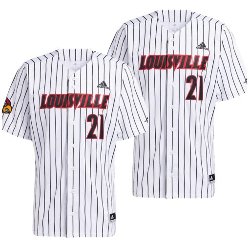 Louisville Cardinals College Baseball White Replica Jersey