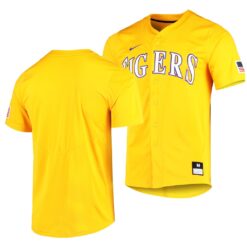 LSU Tigers College Baseball Gold Elite Jersey