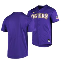LSU Tigers College Baseball Purple Elite Replica Jersey
