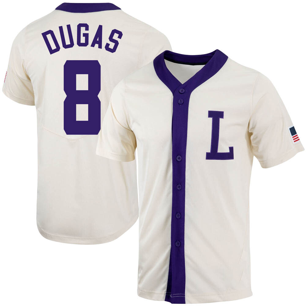 LSU Tigers Gavin Dugas Natural College Baseball Jersey LSU Tigers Gavin Dugas Natural College Baseball Jersey