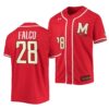Maryland Terrapins Brandon Lowe College Baseball Jersey White