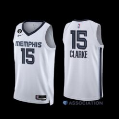 Memphis Grizzlies Brandon Clarke 2022-23 Association Edition Jersey White