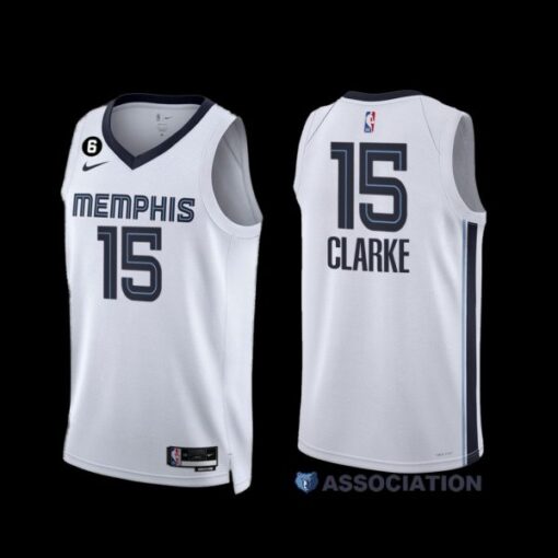 Memphis Grizzlies Brandon Clarke 2022-23 Association Edition Jersey White