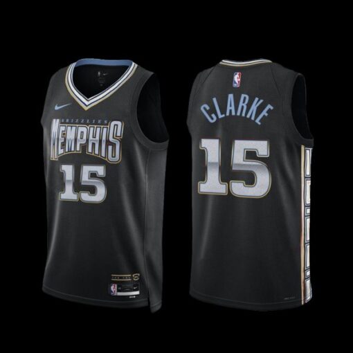 Memphis Grizzlies Brandon Clarke 2022-23 City Edition Jersey Black
