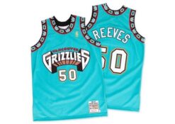 Memphis Grizzlies Bryant Reeves Green Throwback Jersey