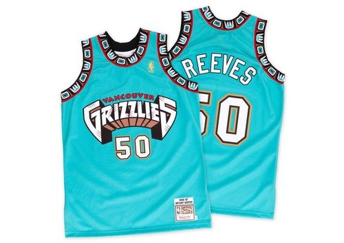 Memphis Grizzlies Bryant Reeves Green Throwback Jersey Memphis Grizzlies Bryant Reeves Green Throwback Jersey