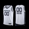 Memphis Grizzlies Custom 2022-23 Navy Icon Edition Jersey
