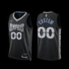 Memphis Grizzlies Custom 2022-23 Navy Icon Edition Jersey