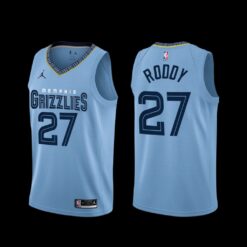 Memphis Grizzlies David Roddy 2022-23 Blue City Edition Jersey