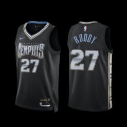 Memphis Grizzlies David Roddy 2022-23 City Edition Jersey Black