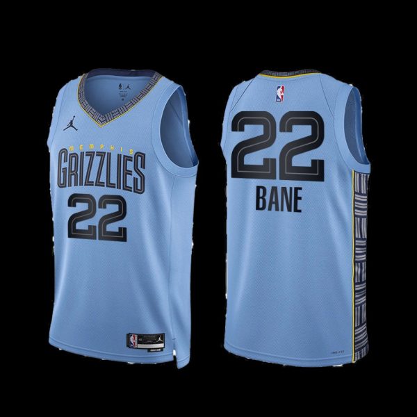 Memphis Grizzlies Desmond Bane 2022-23 Blue Statement Edition Jersey Memphis Grizzlies Desmond Bane 2022-23 Blue Statement Edition Jersey