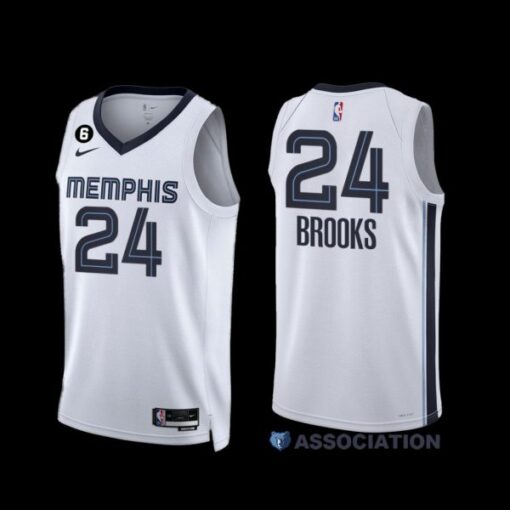 Memphis Grizzlies Dillon Brooks 2022-23 Association Edition Jersey White