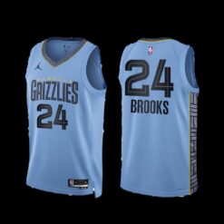 Memphis Grizzlies Dillon Brooks 2022-23 Blue Statement Edition Jersey