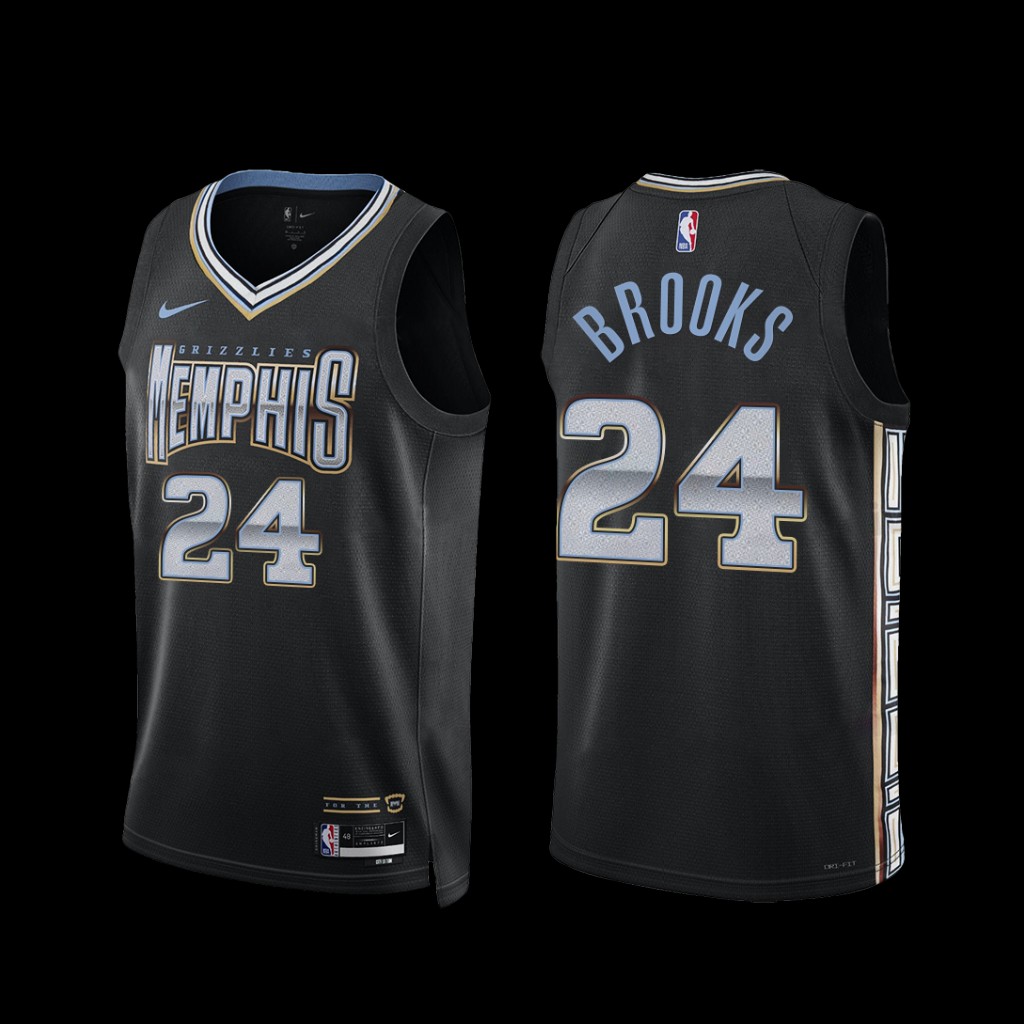 Memphis Grizzlies Dillon Brooks 2022-23 City Edition Jersey Black Memphis Grizzlies Dillon Brooks 2022-23 City Edition Jersey Black