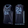 Memphis Grizzlies Ja Morant 2021 City Black Jersey