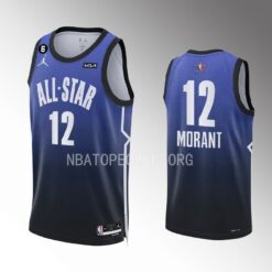 Memphis Grizzlies Ja Morant 2023 NBA All-Star Blue Jersey