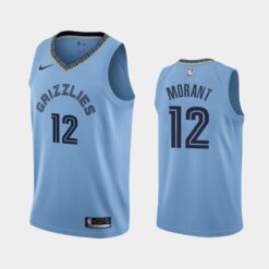 Memphis Grizzlies Ja Morant Blue Statement Jersey