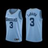 Memphis Grizzlies Ja Morant White Teal Split Throwback Jersey
