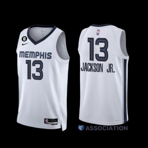 Memphis Grizzlies Jaren Jackson Jr. 2022-23 Association Edition Jersey White