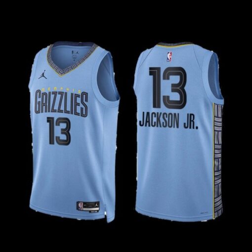 Memphis Grizzlies Jaren Jackson Jr. 2022-23 Blue Statement Edition Jersey