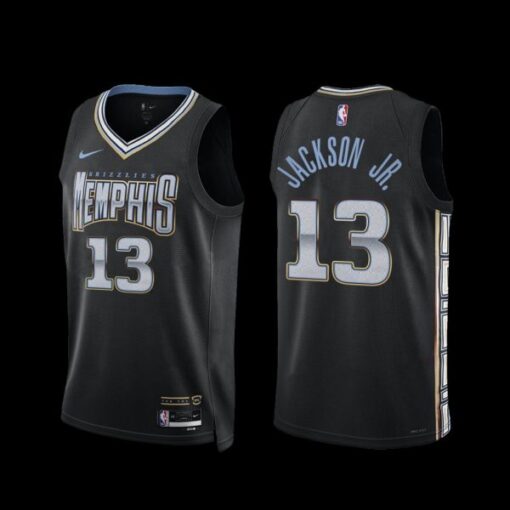 Memphis Grizzlies Jaren Jackson Jr. 2022-23 City Edition Jersey Black