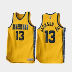 Memphis Grizzlies Jaren Jackson Jr. 2022-23 Earned Edition Jersey Gold