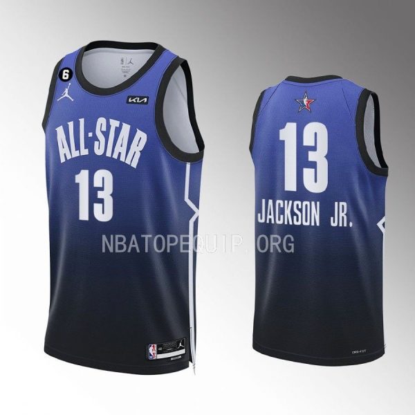 Memphis Grizzlies Jaren Jackson Jr. 2023 NBA All-Star Blue Jersey Memphis Grizzlies Jaren Jackson Jr. 2023 NBA All-Star Blue Jersey
