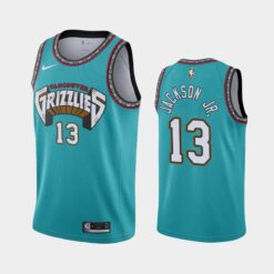 Memphis Grizzlies Jaren Jackson Jr Teal 25th Season Jersey