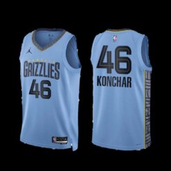 Memphis Grizzlies John Konchar 2022-23 Blue Statement Edition Jersey