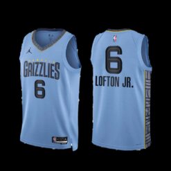 Memphis Grizzlies Kenneth Lofton Jr. 2022-23 Statement Edition Blue Jersey