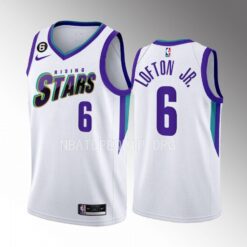 Memphis Grizzlies Kenneth Lofton Jr. 2023 NBA Rising Stars White Jersey