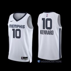 Memphis Grizzlies Luke Kennard 2022-23 Association Edition Jersey White