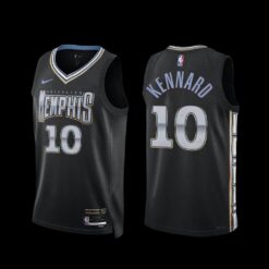 Memphis Grizzlies Luke Kennard 2022-23 City Edition Jersey Black