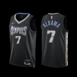Memphis Grizzlies Santi Aldama 2022-23 City Edition Jersey Black