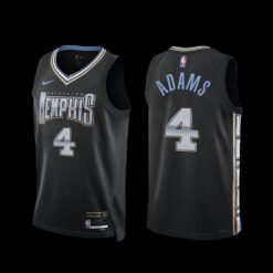 Memphis Grizzlies Steven Adams 2022-23 City Edition Jersey Black