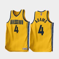 Memphis Grizzlies Steven Adams 2022-23 Earned Edition Jersey Gold