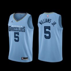 Memphis Grizzlies Vince Williams Jr. 2022-23 Blue City Edition Jersey
