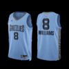 Memphis Grizzlies Ziaire Williams 2022-23 Earned Edition Jersey Gold
