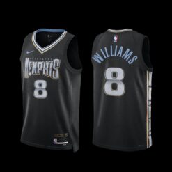 Memphis Grizzlies Ziaire Williams 2022-23 City Edition Jersey Black