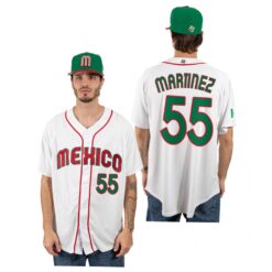 Mexico Adrian Martinez White 2023 World Baseball Classic Jersey
