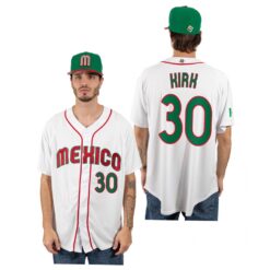 Mexico Alejandro Kirk White 2023 World Baseball Classic Jersey