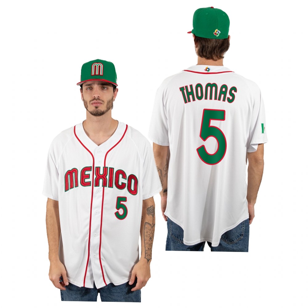 Mexico Alek Thomas White 2023 World Baseball Classic Jersey Mexico Alek Thomas White 2023 World Baseball Classic Jersey