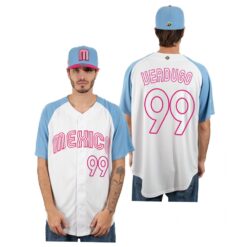 Mexico Alex Verdugo White Blue 2023 World Baseball Classic Jersey