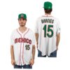 Mexico Austin Barnes Red 2023 World Baseball Classic Jersey
