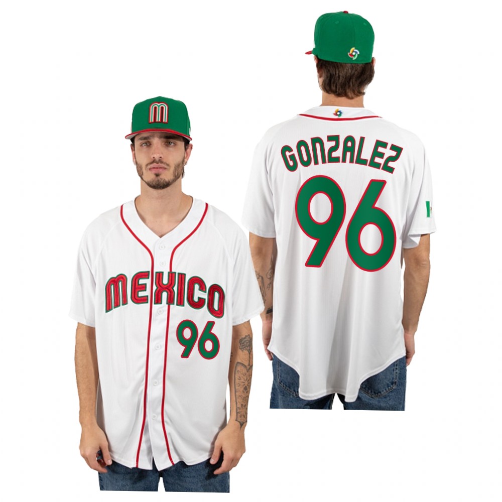 Mexico Felipe Gonzalez White 2023 World Baseball Classic Jersey Mexico Felipe Gonzalez White 2023 World Baseball Classic Jersey